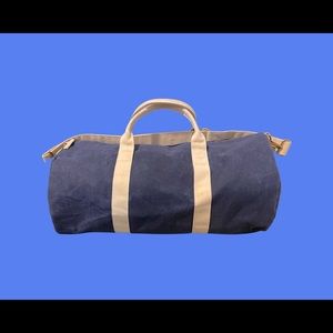 JCrew men’s canvas duffle bag